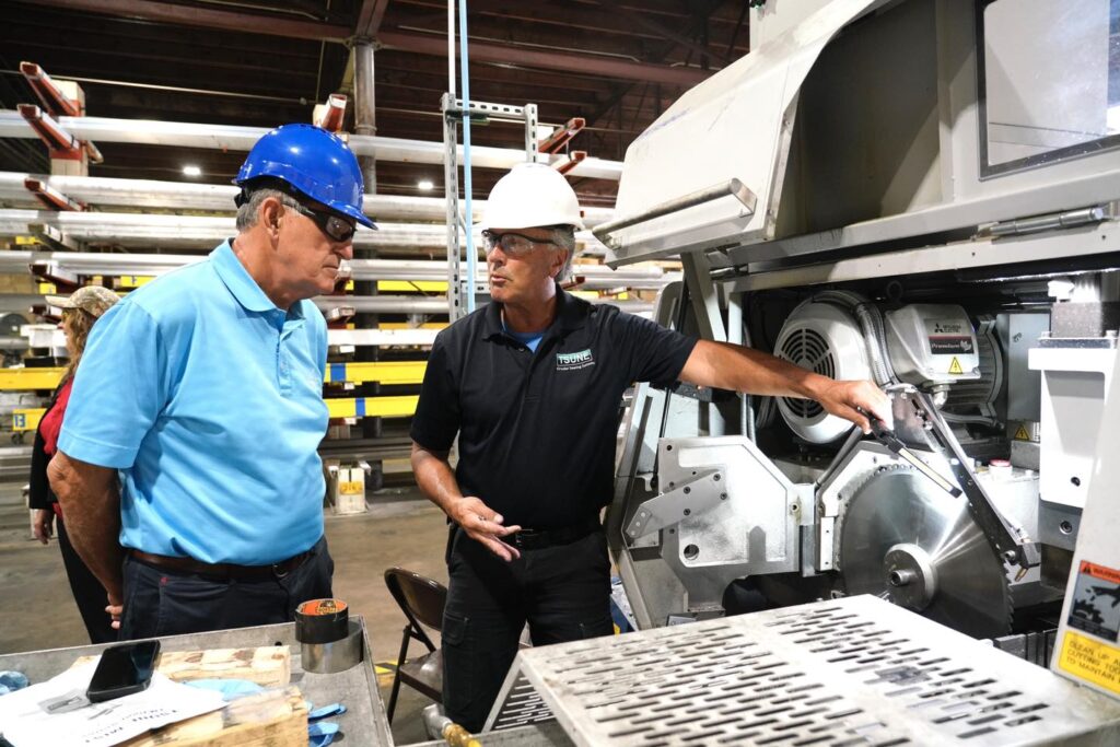 Sen. Joe Manchin (WV) at TW Metals